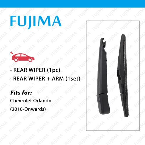 Rear Wiper Blade and Arm for Chevrolet Orlando (2010-Onwards) Chevy Orlando Rear Windscreen Wiper Rear Wiper Arm
Rear Wiper Blade and Arm for Chevrolet Orlando (2010-Onwards) Chevy Orlando Rear Windscreen Wiper Rear Wiper Arm