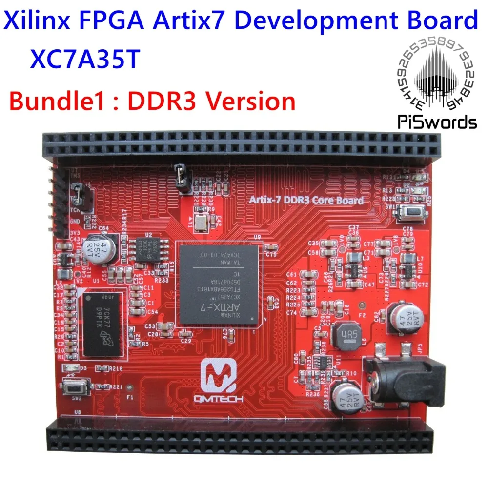 Плата разработки Xilinx XC7A35T FPGA Artix7 системная плата с 64 битной флеш памятью SPI 256 Мб DDR3