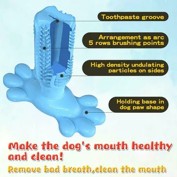 Dogs Teeth Cleaning bursh Stick Non-toxic Cleaning Massager Natural Rubber Chew Toys
Dogs Teeth Cleaning bursh Stick Non-toxic Cleaning Massager Natural Rubber Chew Toys