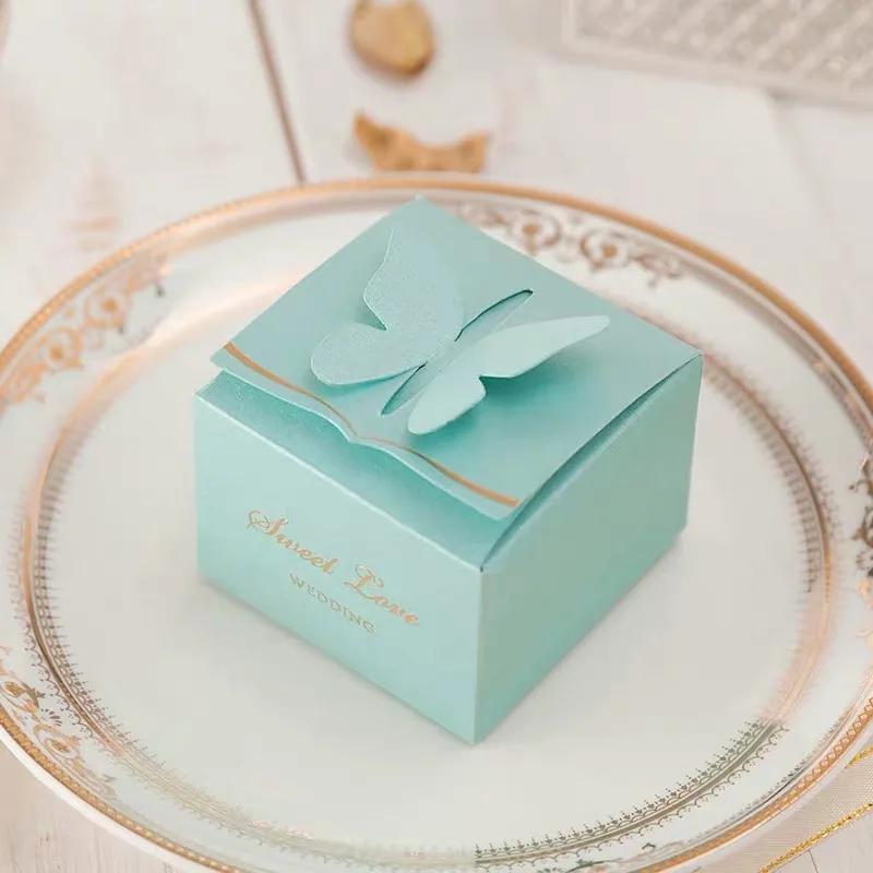 AVEBIEN 50pcs New Tiffany Blue Chocolate Candy Box Sweet Love Wedding Party Decorations Wedding Favors and Gift Boxes for Guest
AVEBIEN 50pcs New Tiffany Blue Chocolate Candy Box Sweet Love Wedding Party Decorations Wedding Favors and Gift Boxes for Guest