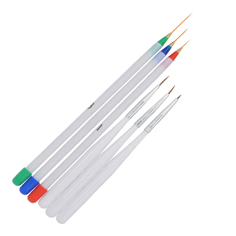 YWK 3 Fine Drawing 3 Striping Liner Design Set Nail Art Pens Brushes Tools For Nails Manicure #40
YWK 3 Fine Drawing 3 Striping Liner Design Set Nail Art Pens Brushes Tools For Nails Manicure #40