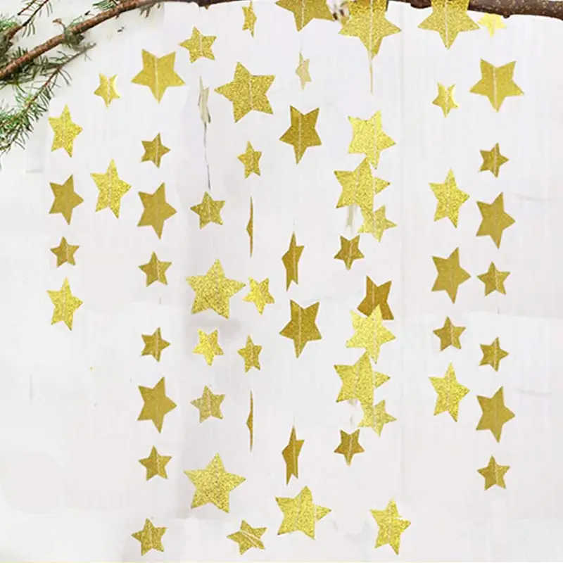 HOT 4M Paper Five Stars Home Party Decoration Garlands Banner Bunting Drop Wedding Screen Decor LSF99
HOT 4M Paper Five Stars Home Party Decoration Garlands Banner Bunting Drop Wedding Screen Decor LSF99