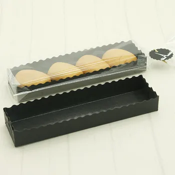 Transparent Bread Bags with Black Paperboard Base Clear Food Dessert Packaging Bag for Baking Party
Transparent Bread Bags with Black Paperboard Base Clear Food Dessert Packaging Bag for Baking Party