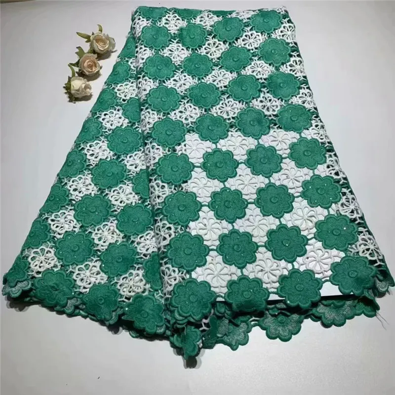 Cotton lace embroidered African french lace net tulle fabric with stone lace borders High quality 5 yards ZQ022629
Cotton lace embroidered African french lace net tulle fabric with stone lace borders High quality 5 yards ZQ022629
