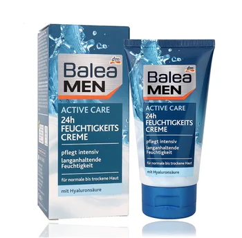 Balea Men Active Care 24H Moisturizing Day Cream Hyaluronic Acid Long-lasting moisture for Dry skin Easily absorbed No greasing
Balea Men Active Care 24H Moisturizing Day Cream Hyaluronic Acid Long-lasting moisture for Dry skin Easily absorbed No greasing