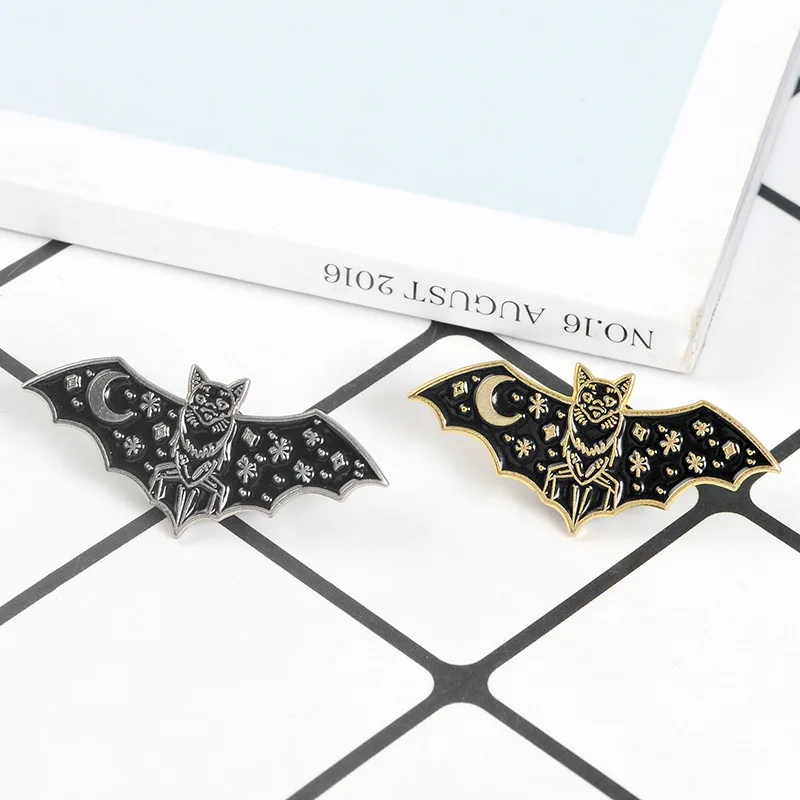 European American New Products Dark Bat Series Brooch Women Men Personality Backpack Clothing Accessories Micro Chapter Gift
European American New Products Dark Bat Series Brooch Women Men Personality Backpack Clothing Accessories Micro Chapter Gift