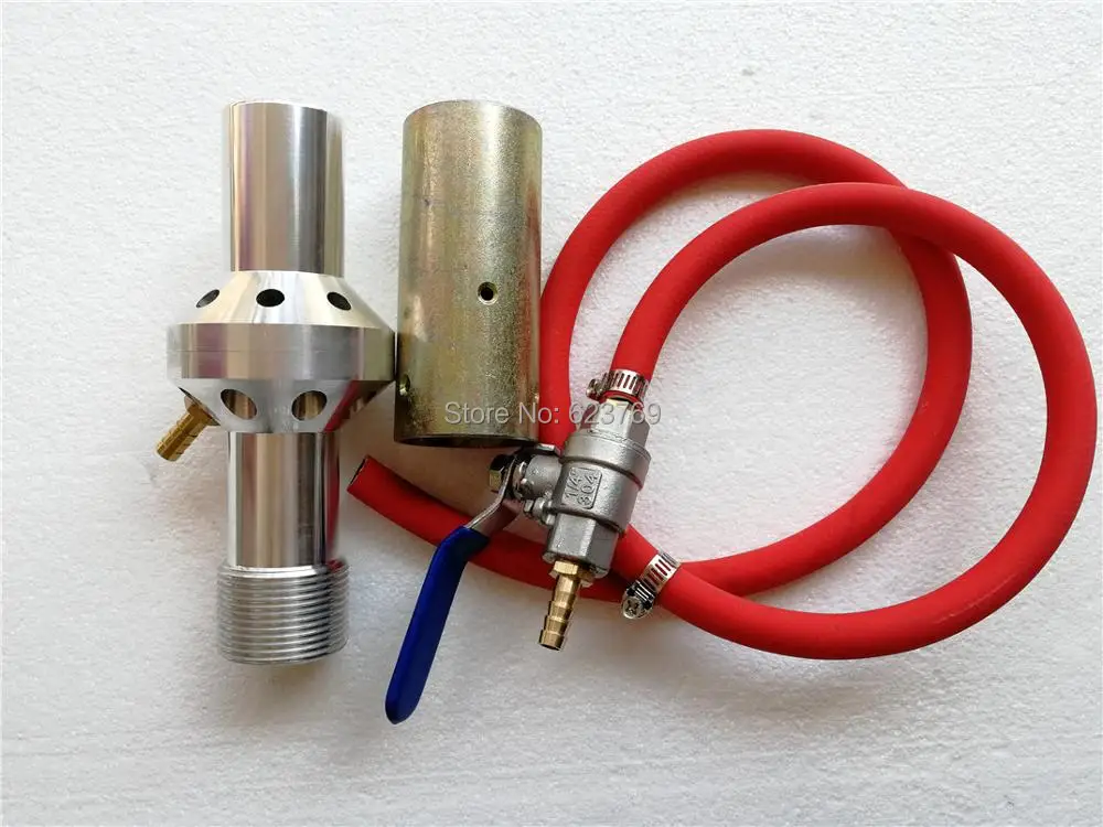 RZZ Pressure Dustless Sandblast Nozzle Lined Tungsten Carbide Venturi Type Free Ship with Coupling Water Hose
RZZ Pressure Dustless Sandblast Nozzle Lined Tungsten Carbide Venturi Type Free Ship with Coupling Water Hose