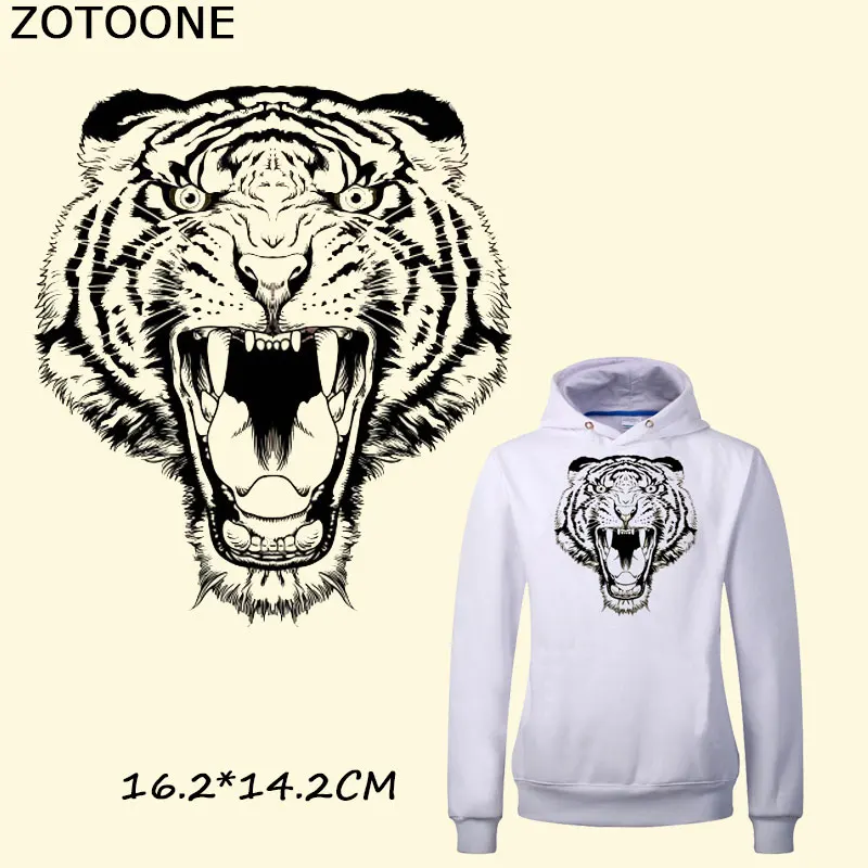 ZOTOONE Personalized Tigers iron on Patch Ironing Stickers For Clothes Heat Transfer A-level Washable Applique Christmas Gift C
ZOTOONE Personalized Tigers iron on Patch Ironing Stickers For Clothes Heat Transfer A-level Washable Applique Christmas Gift C