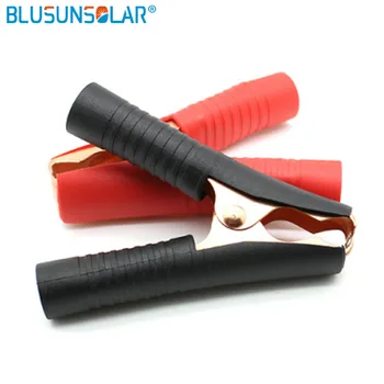 insulated metal copper plated alligator clip electric big alligator clip red + black, test clip power 100A
insulated metal copper plated alligator clip electric big alligator clip red + black, test clip power 100A