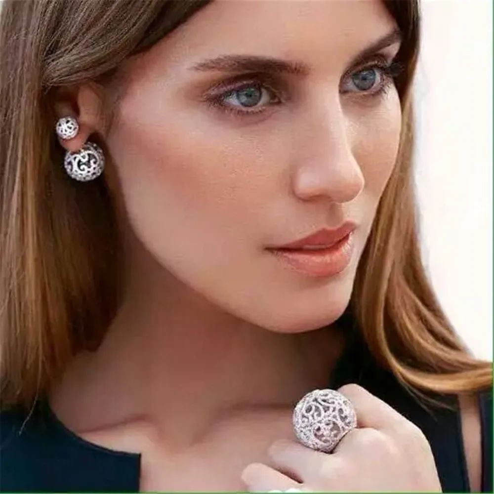 xa231 Luxury shine Designer Fashion 925 Sterling Silver wedding party Jewelry zirconia, aaa1
xa231 Luxury shine Designer Fashion 925 Sterling Silver wedding party Jewelry zirconia, aaa1