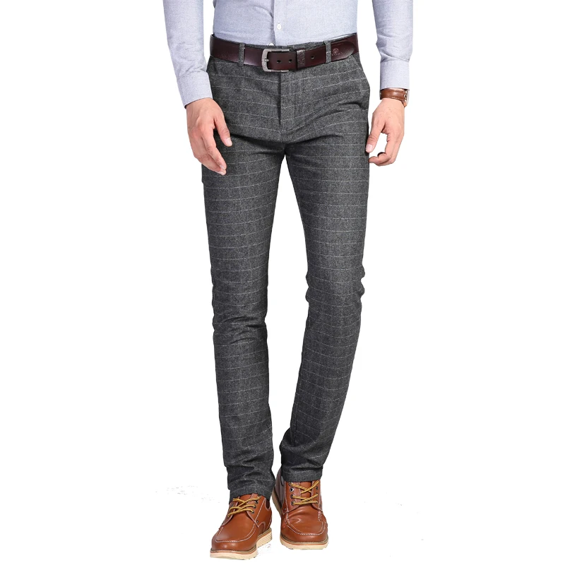 2018 Spring New Business Casual Men's Plaid Pants, Slim Elegant Men Trousers, Size 28-36 Black Gray Can Choose
2018 Spring New Business Casual Men's Plaid Pants, Slim Elegant Men Trousers, Size 28-36 Black Gray Can Choose