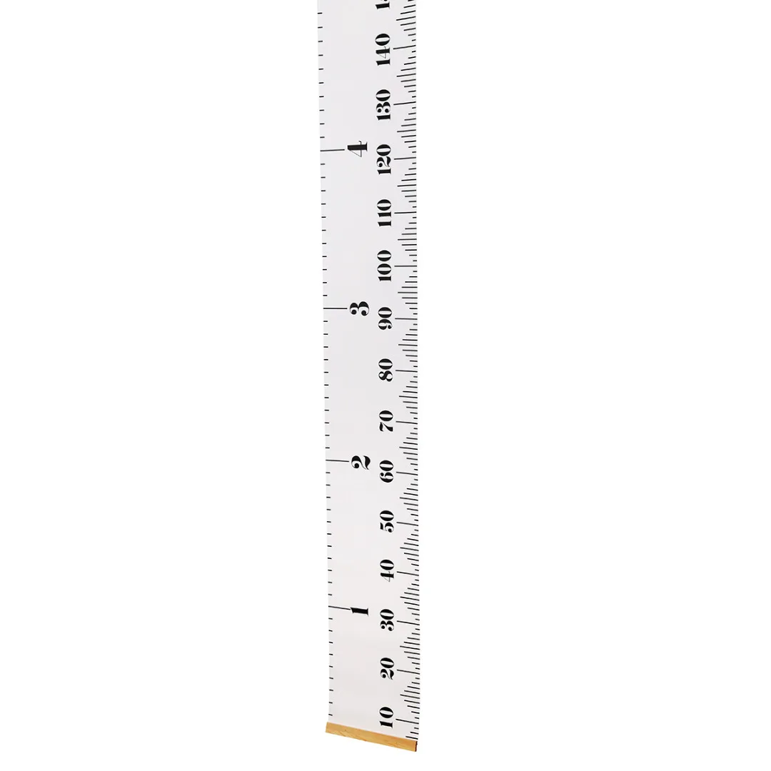 Wooden Wall Hanging Baby Child Kids Growth Chart Height Measure Ruler Wall Sticker for Kids Children Room Home Decoration