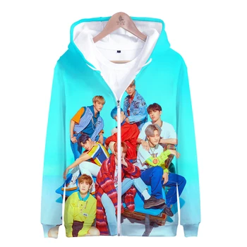ATEEZ 3D Printed Zipper Hoodies Women/Men Kpop Fashion Long Sleeve Hooded Sweatshirt 2019 Hot Sale Casual Streetwear Clothes
ATEEZ 3D Printed Zipper Hoodies Women/Men Kpop Fashion Long Sleeve Hooded Sweatshirt 2019 Hot Sale Casual Streetwear Clothes