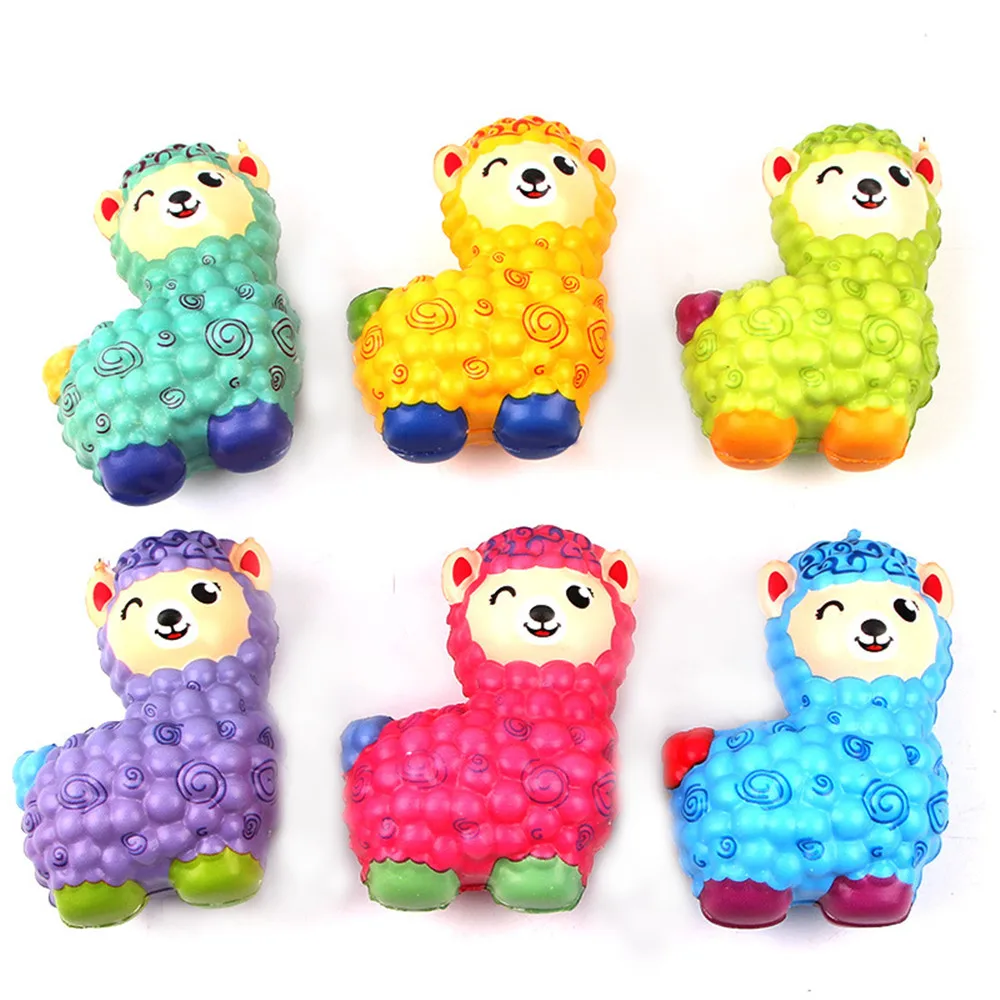 LEORY Squishies Squeeze Toy Antistress Sheep Alpaca Super Slow Rising Scented Stress Reliever Decor Slime PU Foam Phone Strap
LEORY Squishies Squeeze Toy Antistress Sheep Alpaca Super Slow Rising Scented Stress Reliever Decor Slime PU Foam Phone Strap