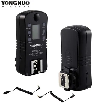 YONGNUO RF-605N RF605N RF 605 Wireless Flash Trigger for Nikon D7100 D7000 D5300 D5100 D5000 D3100 D90 D80 D70 D800 D700 D300
YONGNUO RF-605N RF605N RF 605 Wireless Flash Trigger for Nikon D7100 D7000 D5300 D5100 D5000 D3100 D90 D80 D70 D800 D700 D300