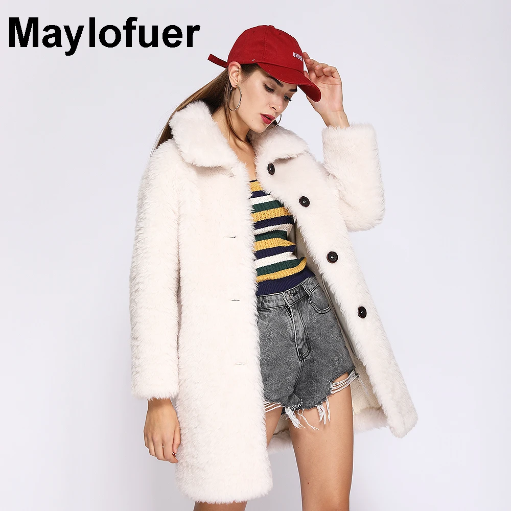 Maylofuer New Arrivals Beige Real Wool Fur Coat Fashion Teddy Coat Winter Warm Fur Jacket
Maylofuer New Arrivals Beige Real Wool Fur Coat Fashion Teddy Coat Winter Warm Fur Jacket