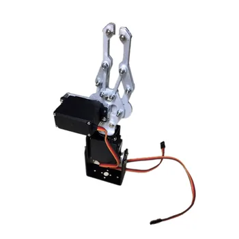 2DOF Aluminium Mechanical Robotic Arm Clamp Claw Mount Robot Kit with MG996R Servo for Arduino NODEMCU DIY
2DOF Aluminium Mechanical Robotic Arm Clamp Claw Mount Robot Kit with MG996R Servo for Arduino NODEMCU DIY