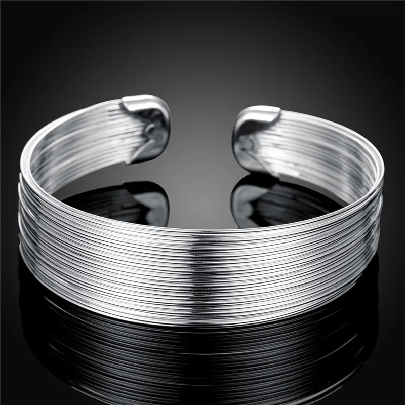 Specials fashion silver color jewelry Charm female multi-line Bangle Women jewelry wedding cute charms B023
Specials fashion silver color jewelry Charm female multi-line Bangle Women jewelry wedding cute charms B023