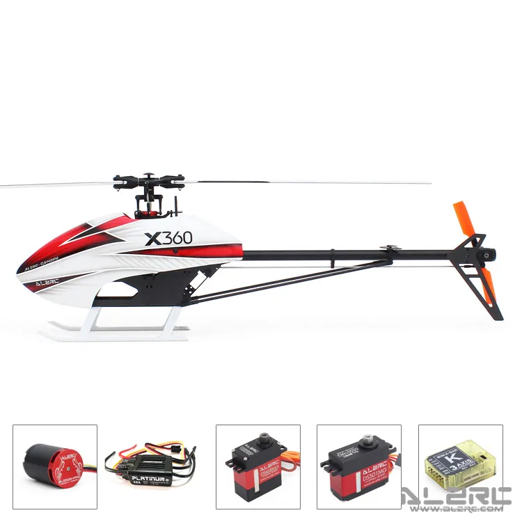 ALZRC-X360 FAST FBL Helicopter Super Combo (Motor +ESC+Servos+Gyro) for GAUI X3
ALZRC-X360 FAST FBL Helicopter Super Combo (Motor +ESC+Servos+Gyro) for GAUI X3