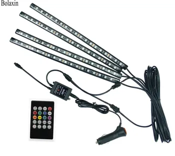 Bolaxin 8 Color LED Interior Underdash Lighting Kit - Interior Atmosphere Neon Lights Strip for Car With Sound Active Function
Bolaxin 8 Color LED Interior Underdash Lighting Kit - Interior Atmosphere Neon Lights Strip for Car With Sound Active Function