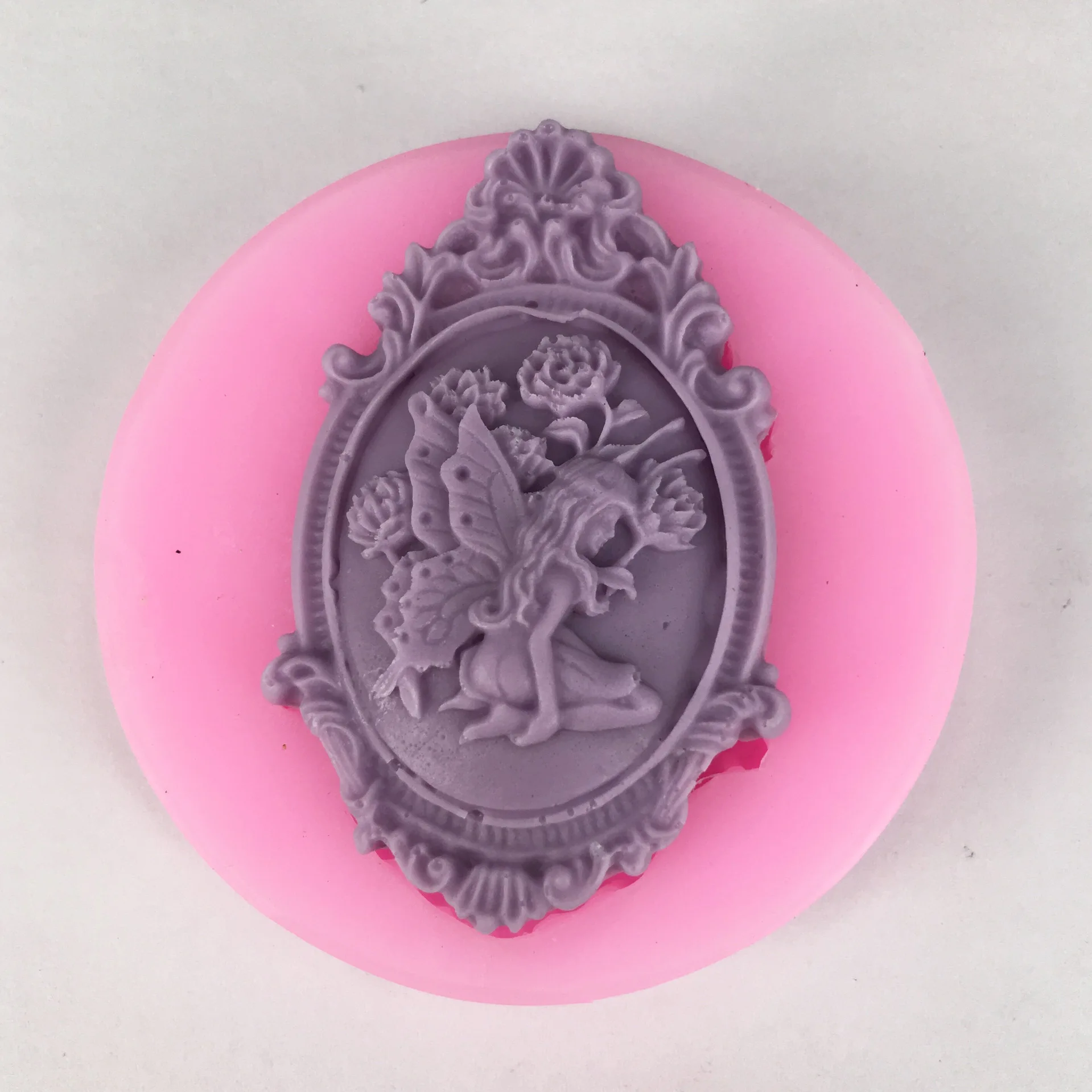 Flower Fairy Embossed Aromatherapy Gypsum Mould Chocolate Cake Silica Gel mold 3D Angel Oval Soap silicone molds
Flower Fairy Embossed Aromatherapy Gypsum Mould Chocolate Cake Silica Gel mold 3D Angel Oval Soap silicone molds
