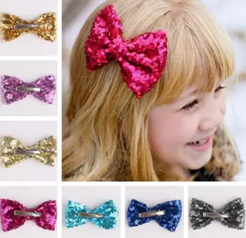 18PCs/lot 18colors Baby Girls Sequin Tulle Hair Clips Bow Hairpins Metal Alligator Headwear Girl Kids Hair Accessories
18PCs/lot 18colors Baby Girls Sequin Tulle Hair Clips Bow Hairpins Metal Alligator Headwear Girl Kids Hair Accessories
