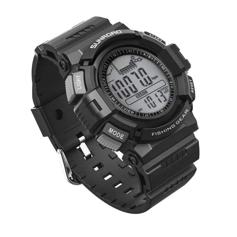 SUNROAD Men's Digital Waterproof Watch with Barometer Altimeter Thermometer Hiking Clock Reloj Camping Swimming Watches
SUNROAD Men's Digital Waterproof Watch with Barometer Altimeter Thermometer Hiking Clock Reloj Camping Swimming Watches