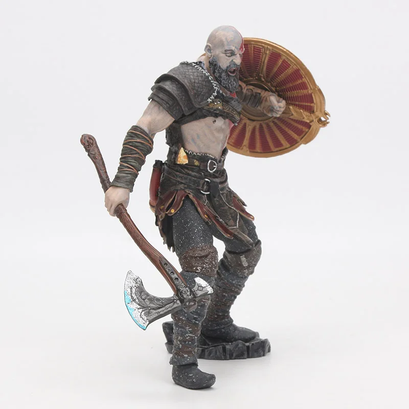Игрушки NECA 18 см игра God of War 4 Kratos ПВХ фигурка призрак Спарты Кратос Коллекционная