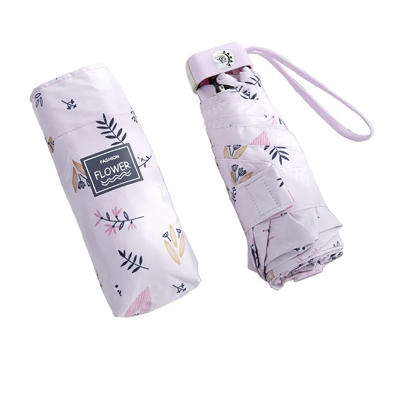 Portable Mini Sun Umbrella Ultra Light Pocket Five Folding Umbrella Rain Women Anti UV Parasol Paraguas Travel Pocket Umbrella
Portable Mini Sun Umbrella Ultra Light Pocket Five Folding Umbrella Rain Women Anti UV Parasol Paraguas Travel Pocket Umbrella