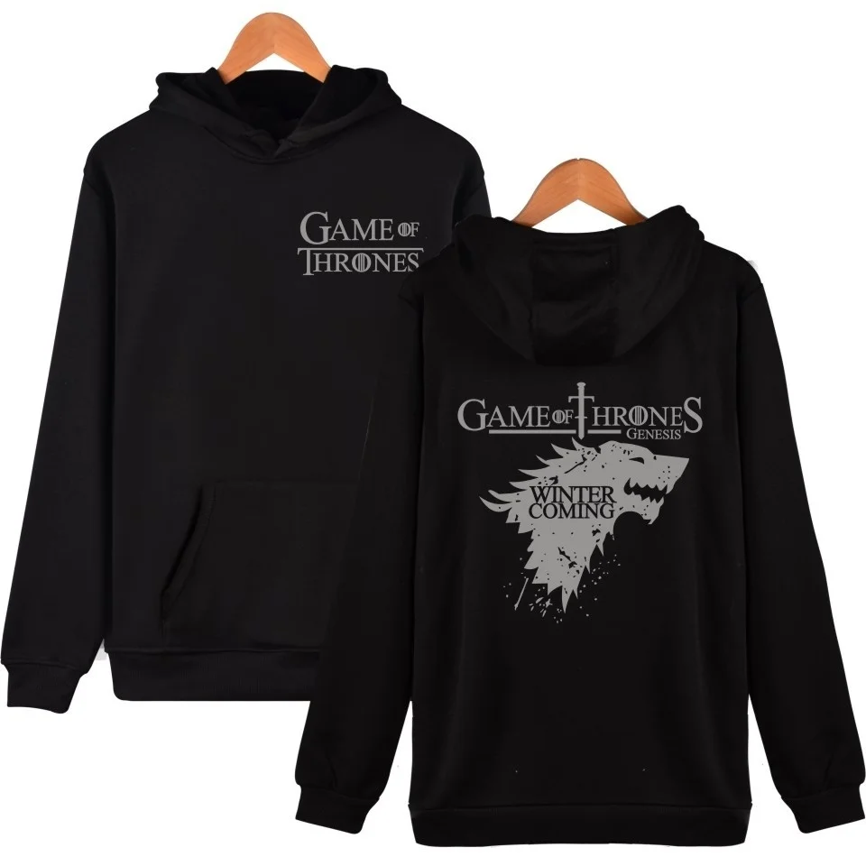 Men's Clothing Game of Thrones Direwolf Hoodies for Men Clothes Winter is Coming Cotton Hooded Plus Size Hoodies Sweatshirts
Men's Clothing Game of Thrones Direwolf Hoodies for Men Clothes Winter is Coming Cotton Hooded Plus Size Hoodies Sweatshirts