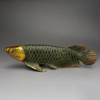 Crafts statue Bronze gilt fish ornaments every year more than the rich fish home decoration
Crafts statue Bronze gilt fish ornaments every year more than the rich fish home decoration