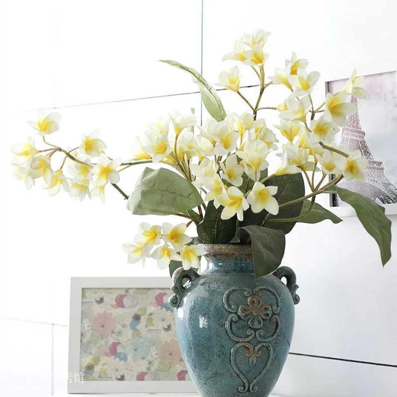 105cm Plumeria Artificial Flowers For Wedding Plumeria Silk Flower For Party Home Decoration Fake Flower
105cm Plumeria Artificial Flowers For Wedding Plumeria Silk Flower For Party Home Decoration Fake Flower