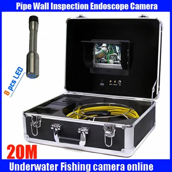 Lowest price for 20M Cablewaterproof industrial endoscope underwater video system pipe wall inspection system Sewer Camera 
Lowest price for 20M Cablewaterproof industrial endoscope underwater video system pipe wall inspection system Sewer Camera