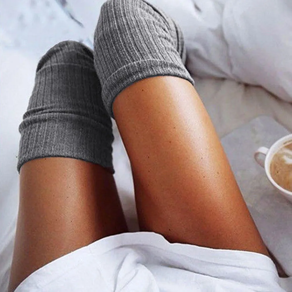 Stockings 6 Colors Fashion Women's Stockings Sexy Warm Thigh High Over The Knee Socks Long Cotton Stockings Girls Ladies Women
Stockings 6 Colors Fashion Women's Stockings Sexy Warm Thigh High Over The Knee Socks Long Cotton Stockings Girls Ladies Women