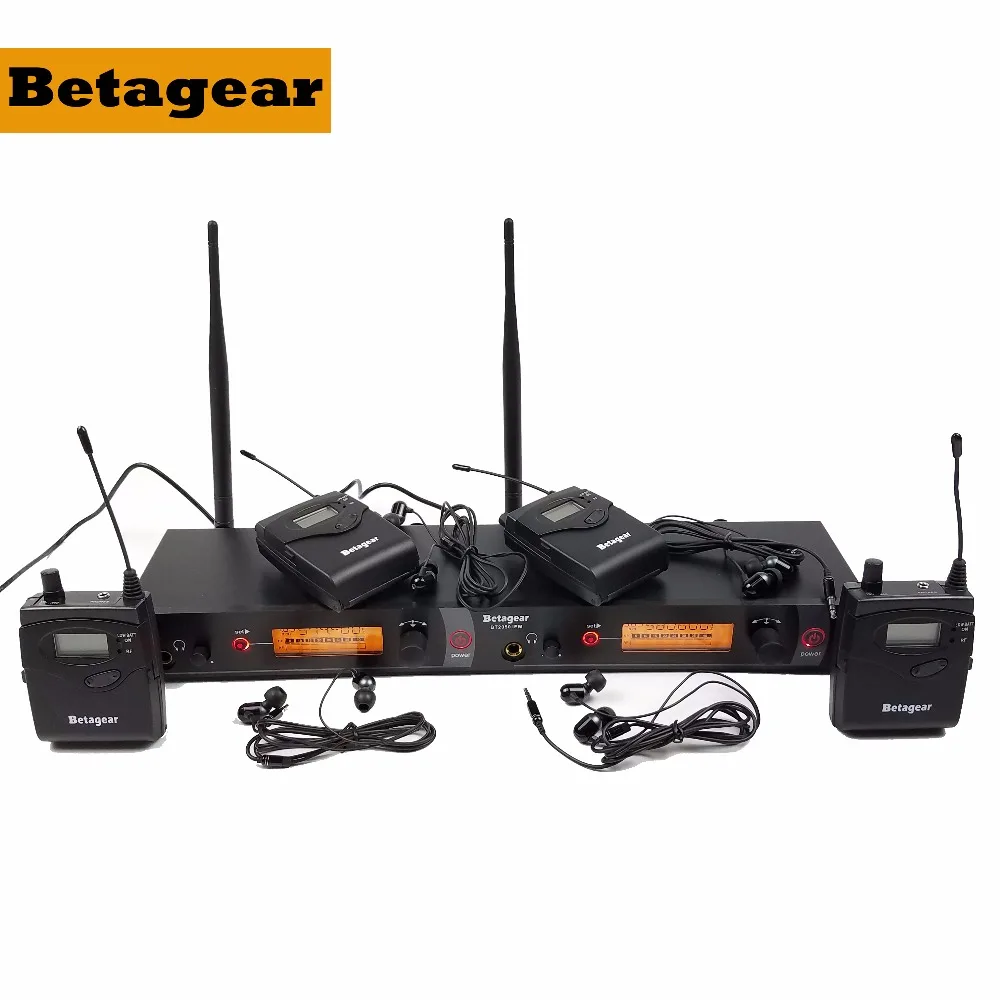 Betagear SR2050 IEM 4 Receivers in ear stage system monitor BT2050 earphone stage monitor iem monitoring system for preformance
Betagear SR2050 IEM 4 Receivers in ear stage system monitor BT2050 earphone stage monitor iem monitoring system for preformance