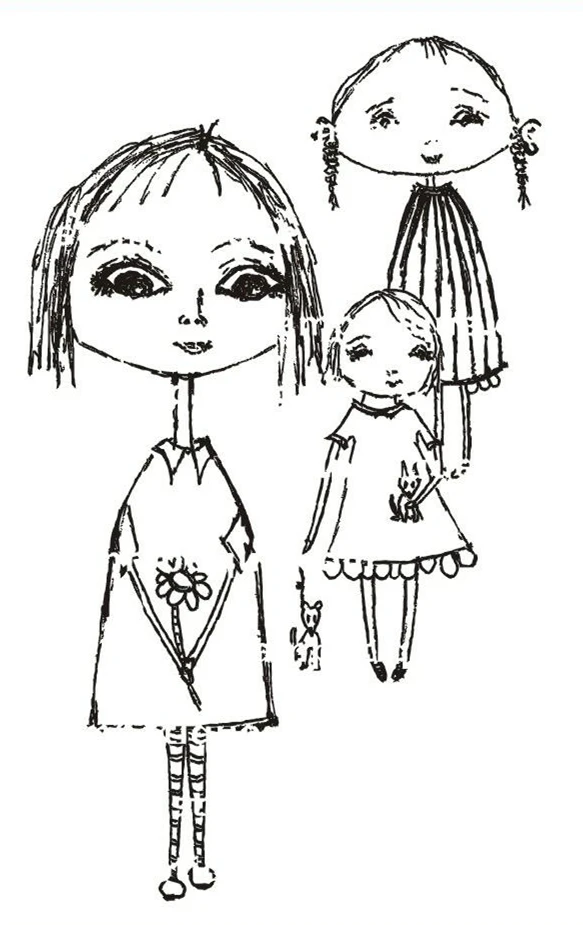 GIRL Stamp Clear Stamp for Scrapbooking Transparent Silicone Rubber DIY Photo Album Decor L24
GIRL Stamp Clear Stamp for Scrapbooking Transparent Silicone Rubber DIY Photo Album Decor L24
