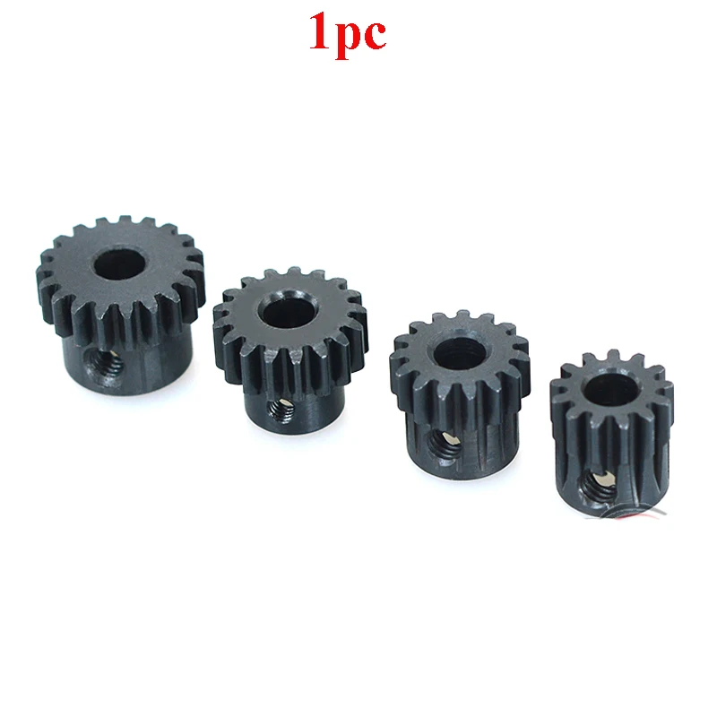 1PC 13T/15T/17T/19T Modulus 0.8 Steel Motor Gear 5mm Aperture for RC Model Cars Spare Parts Big E S Huanqi Semi Truck Accessory
1PC 13T/15T/17T/19T Modulus 0.8 Steel Motor Gear 5mm Aperture for RC Model Cars Spare Parts Big E S Huanqi Semi Truck Accessory