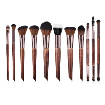 2018 Newest High end makeup brushes Set 11 pcs Make up Brushes of High quality wooden handle pincel maquiagem Gift for Woman
2018 Newest High end makeup brushes Set 11 pcs Make up Brushes of High quality wooden handle pincel maquiagem Gift for Woman