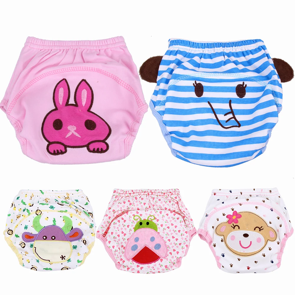5PCS/Set Baby Infants Breathable Soft Cotton Waterproof Diaper Pants Underwear Reusable Cartoon Nappy
5PCS/Set Baby Infants Breathable Soft Cotton Waterproof Diaper Pants Underwear Reusable Cartoon Nappy