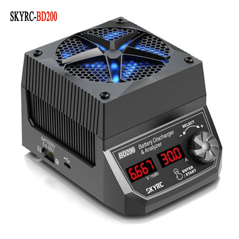 SKYRC BD200 200W 30A Battery Discharger & Analyzer For LiPo LiFe LiHV NiCd NiMH Pb Battery
SKYRC BD200 200W 30A Battery Discharger & Analyzer For LiPo LiFe LiHV NiCd NiMH Pb Battery