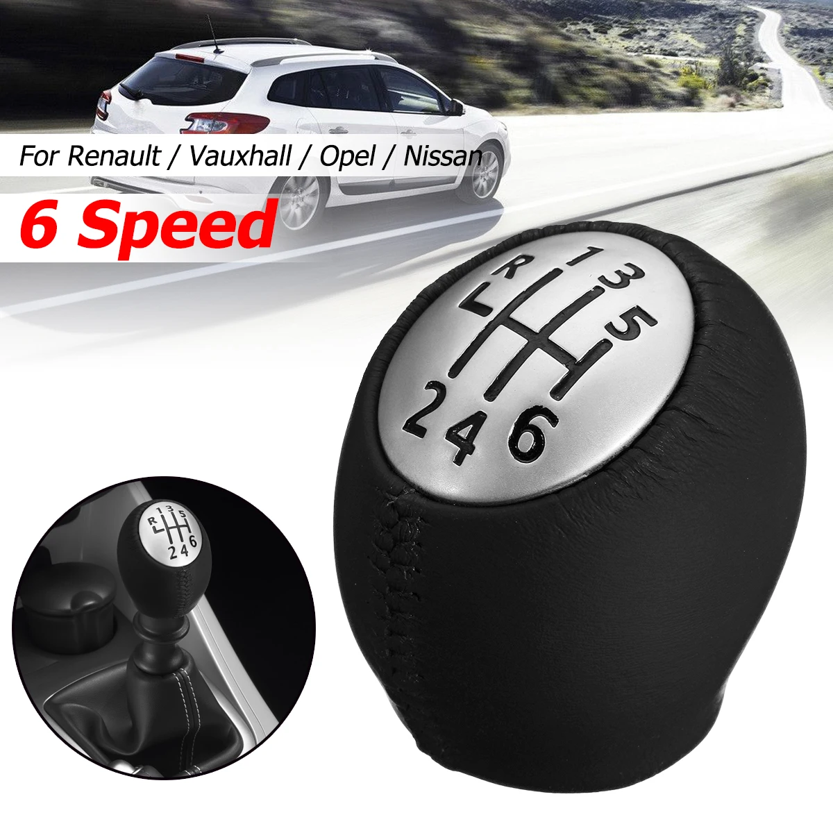 6 Speed Gear Shift Knob For Renault Megane MK3 Clio Laguna Vauxhall Opel 1 x gear knob For Renault Megane III 2008-2015 etc
6 Speed Gear Shift Knob For Renault Megane MK3 Clio Laguna Vauxhall Opel 1 x gear knob For Renault Megane III 2008-2015 etc