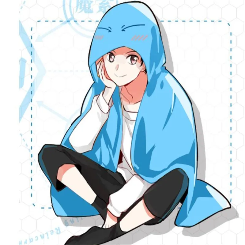 That Time I Got Reincarnated as a Slime Cosplay Rimuru Tempest Character cape Shawls blankets capes Cartoon cape
That Time I Got Reincarnated as a Slime Cosplay Rimuru Tempest Character cape Shawls blankets capes Cartoon cape
