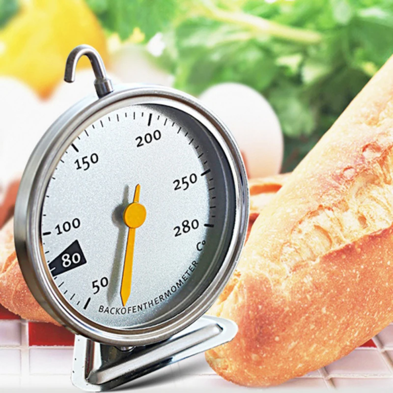 Hot Food Meat Temperature Stand Up Dial Oven Thermometer Stainless Steel Gauge Gage Large Diameter Dial Kitchen Baking Supplies
Hot Food Meat Temperature Stand Up Dial Oven Thermometer Stainless Steel Gauge Gage Large Diameter Dial Kitchen Baking Supplies