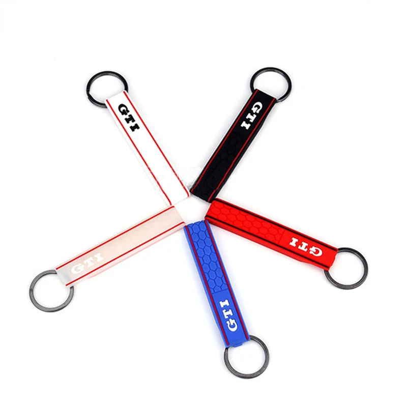 Fashion GTI Label Strips Shape SOFT RUBBER KEYCHAIN KEYRING KEY CHAIN KEY RING for GTI
Fashion GTI Label Strips Shape SOFT RUBBER KEYCHAIN KEYRING KEY CHAIN KEY RING for GTI