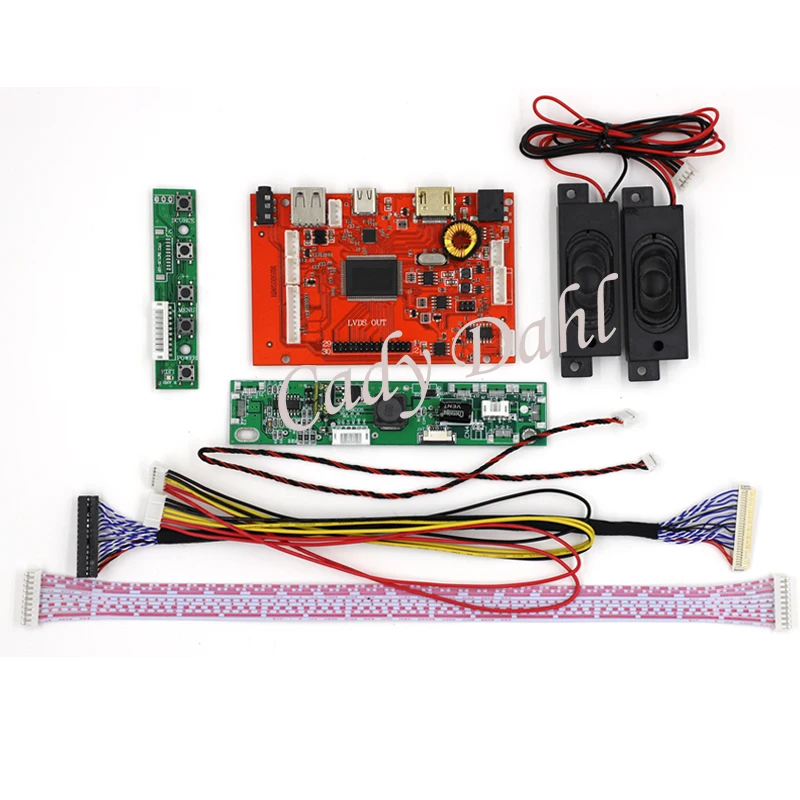 TYPE C USB HDMI AV Earphone + 30P LVDS Cable + Speaker + LED Backlight Controller Board for LM215WF3-SLK1 1920X1080 2ch-8bit LCD
TYPE C USB HDMI AV Earphone + 30P LVDS Cable + Speaker + LED Backlight Controller Board for LM215WF3-SLK1 1920X1080 2ch-8bit LCD
