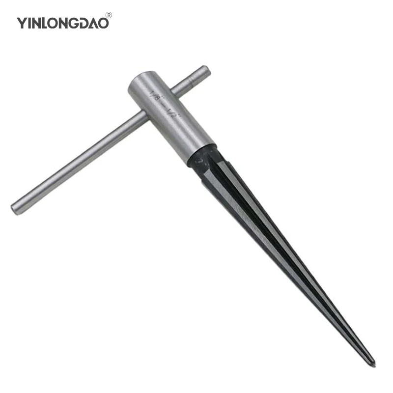 3-13mm Bridge Pin Hole Handheld Reamer T-Shaped Steel Handle Tapered 6 Fluted Chamfer Reaming DIY Woodworker Cut Drill Bit Tool
3-13mm Bridge Pin Hole Handheld Reamer T-Shaped Steel Handle Tapered 6 Fluted Chamfer Reaming DIY Woodworker Cut Drill Bit Tool