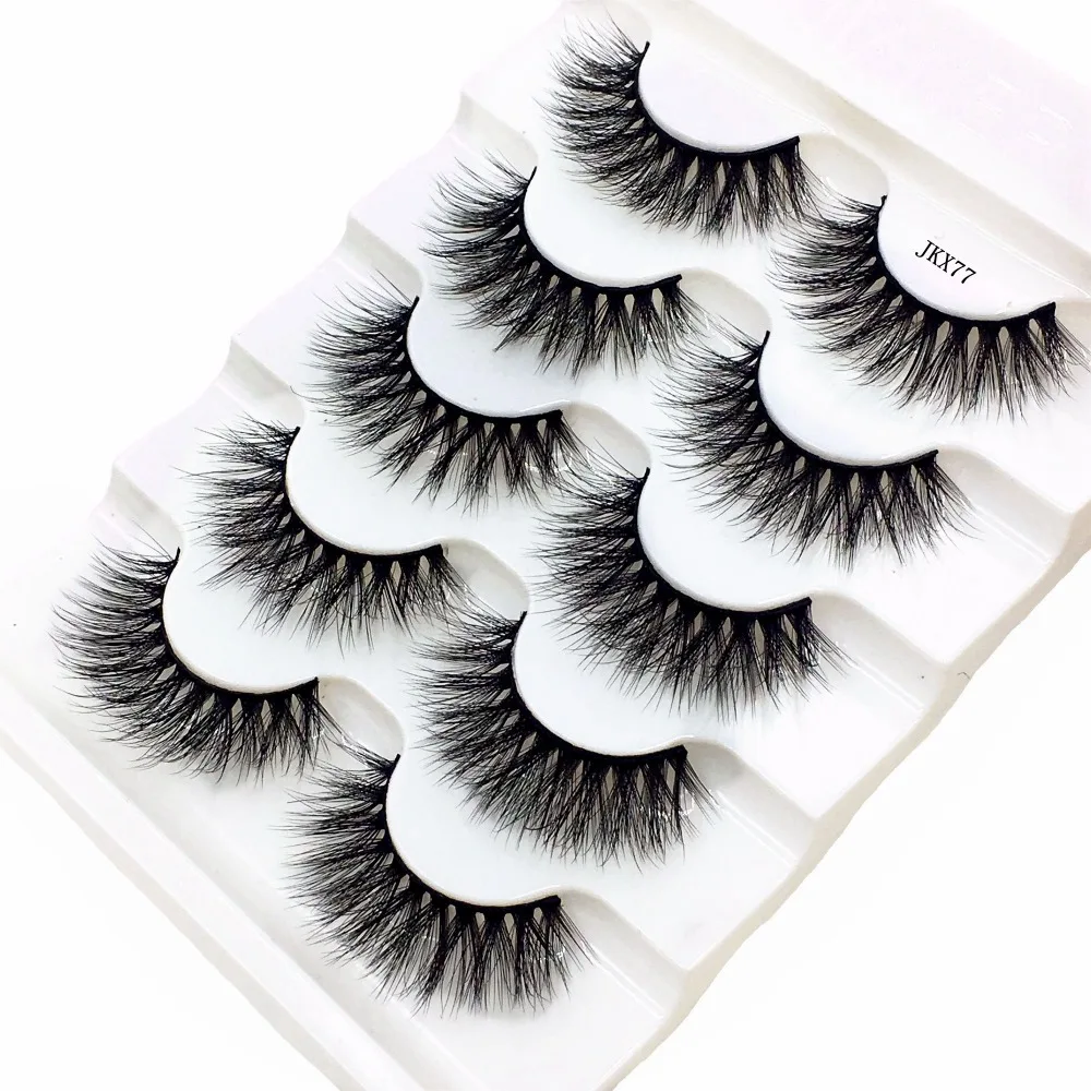 2019 NEW 5 Pairs 3D Mink Hair False Eyelashes Natural/Thick Long Eye Lashes Wispy Makeup Beauty Extension Tools Wimpers
2019 NEW 5 Pairs 3D Mink Hair False Eyelashes Natural/Thick Long Eye Lashes Wispy Makeup Beauty Extension Tools Wimpers