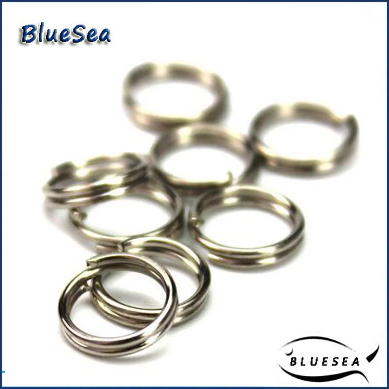 BlueSea 50pc/lot Stainless Steel Split Rings Fishing accessories Fishing Split Ring Fishing Connector For Blank Lures Crank Bait
BlueSea 50pc/lot Stainless Steel Split Rings Fishing accessories Fishing Split Ring Fishing Connector For Blank Lures Crank Bait
