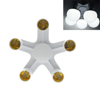 Adjustable Led bulbs Holder Converters E27 to E27 Base Socket Splitter LED Light Lamp Bulb 3/4/5 In 1 Adapter Holders
Adjustable Led bulbs Holder Converters E27 to E27 Base Socket Splitter LED Light Lamp Bulb 3/4/5 In 1 Adapter Holders