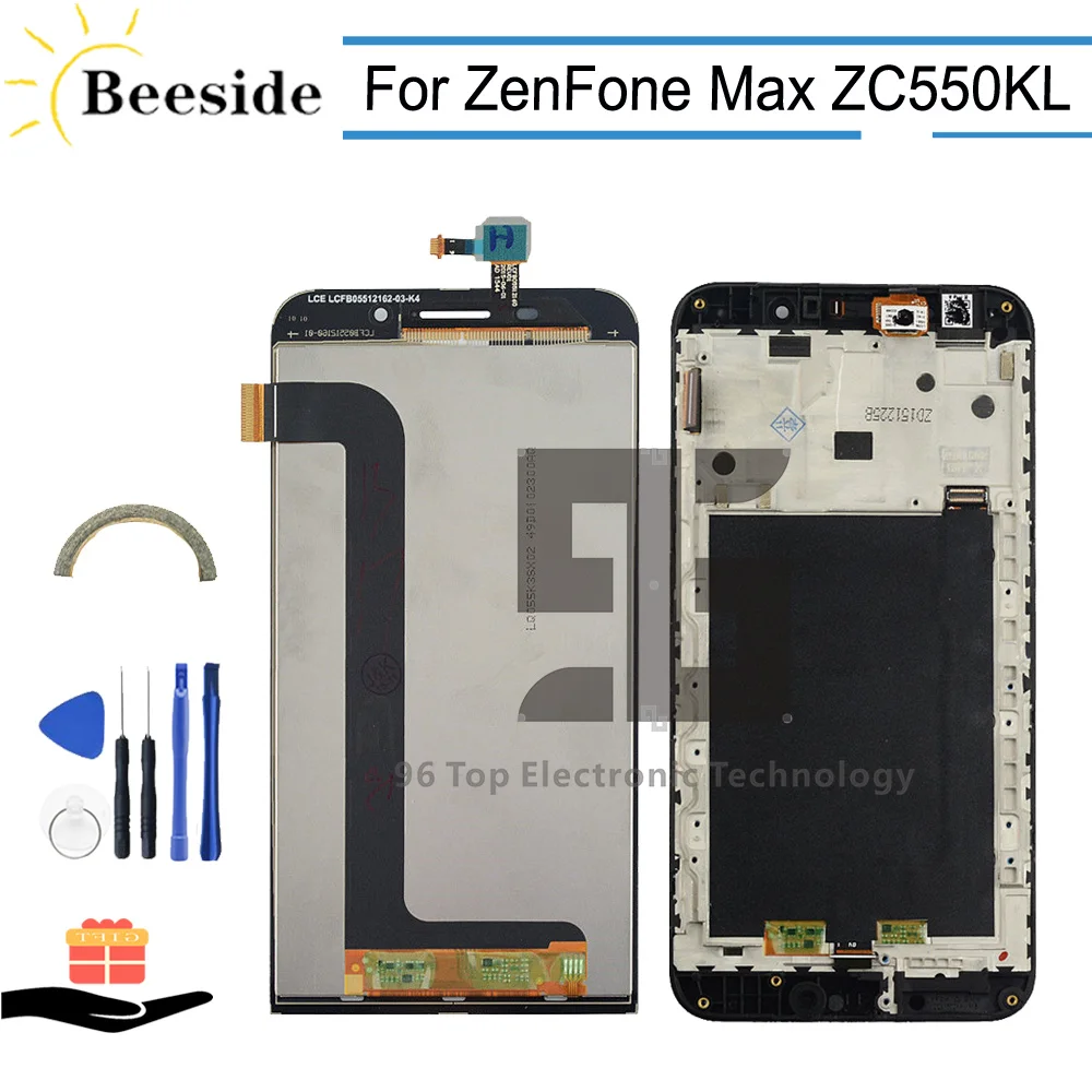 AA+ Quality LCD With Frame 5.5'' For Asus ZenFone Max ZC550KL Z010D LCD Display Touch Screen Digitizer Assembly Replace
AA+ Quality LCD With Frame 5.5'' For Asus ZenFone Max ZC550KL Z010D LCD Display Touch Screen Digitizer Assembly Replace